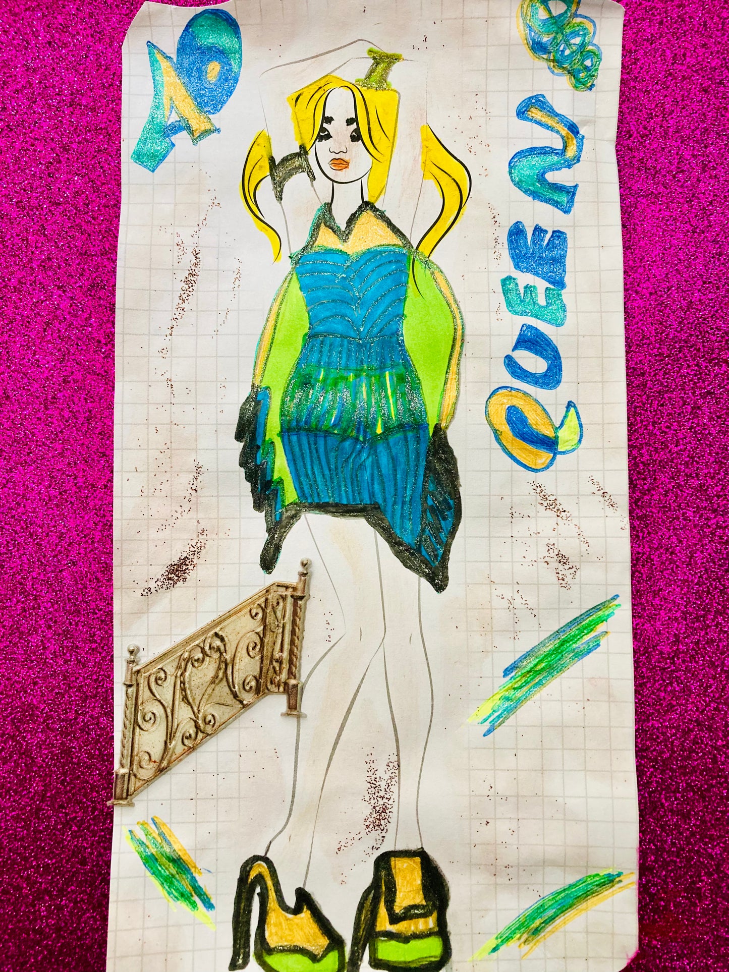 The queen reigns