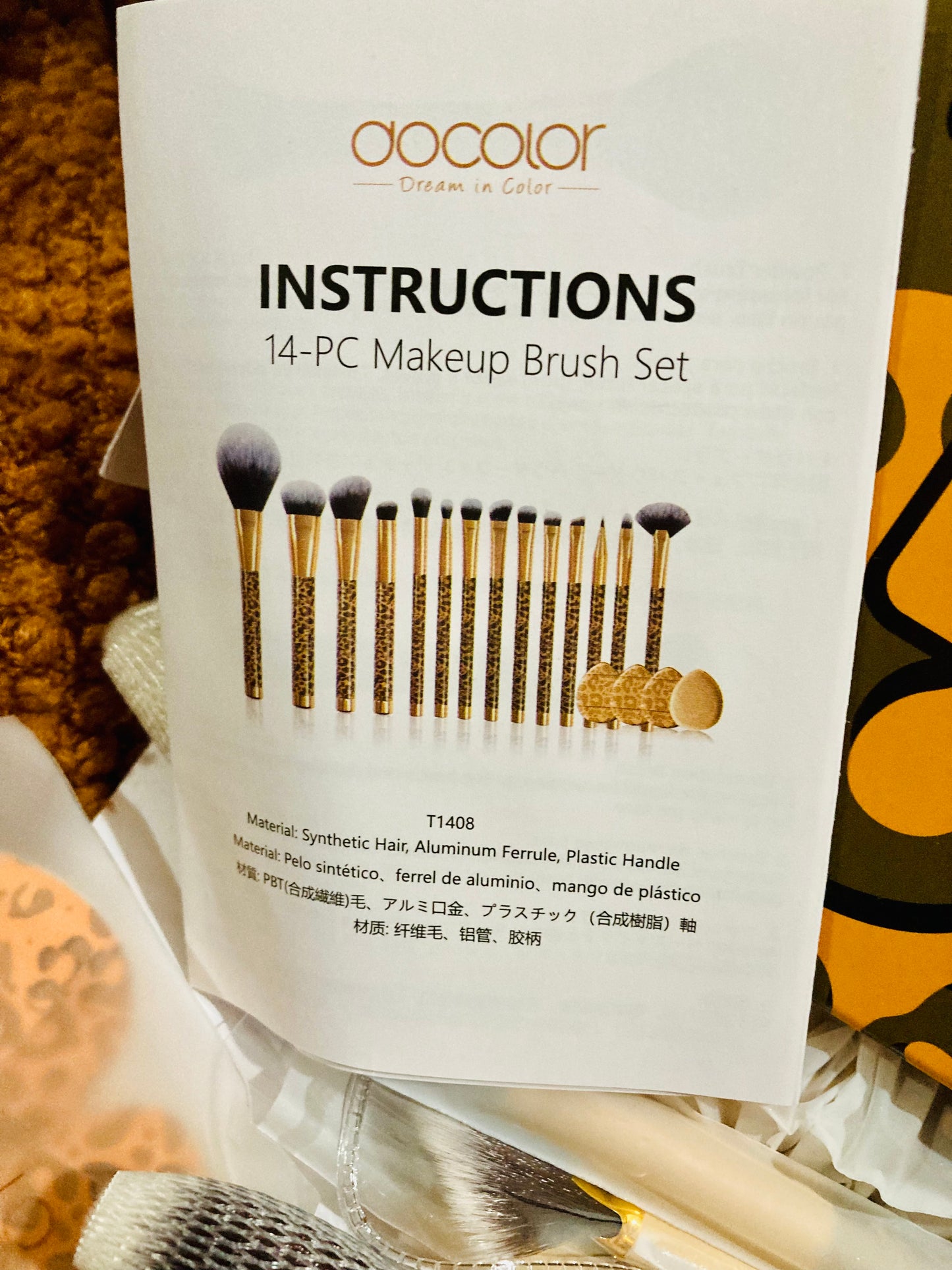 Make up brushes