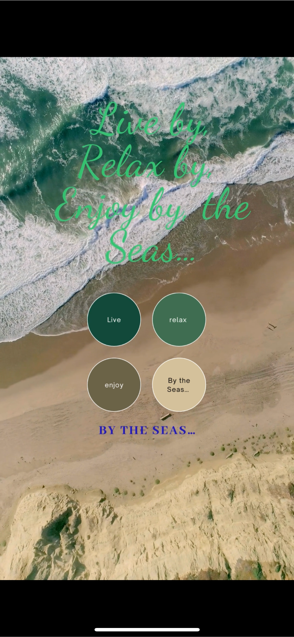 The views of the Seas…